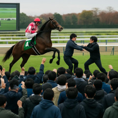 「競馬場にジャニーズ呼ぶな、ジャニーズの現場に馬呼ぶぞ」投稿が拡散 「Aぇ! group」競馬場来場発表で 過去にはパドックで乱闘   |  ジャニーズってもうないんだけど