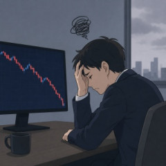 【画像】株がこんなことになってて笑えないんだけど、どうしたらいい？
