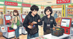 【セルフレジ】ごまかす万引き急増 Gメン手口明かすも「全然バレる」 1台1台に防犯カメラ