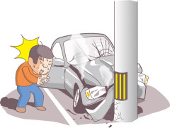 【画像】宇都宮の自動車道で車がベコベコになってしまう・・・・・・・・・・