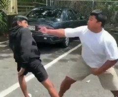【動画】デブの喧嘩　ガチでヤバい