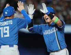 【日本ハム】水野達稀、勝ち越しのホームラン｜ヤクルト戦｜打った時の反応まとめ｜6/5