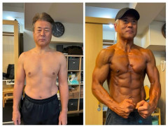 【画像】50代のおぢ、筋トレ始めてたった1年でこうなるｗｗｗｗｗｗｗ