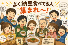 よく納豆食べてる人集まれ