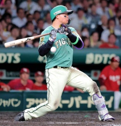 【阪神】森下翔太、病院の診断結果は「右手首の打撲」最悪の事態は免れる