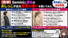 【衝撃】Gemimiに男女のおしっこが出る感覚の違いを聞いてみた。男性側としてはほぼ同意。