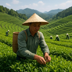 中国で「抹茶」生産が拡大 世界各国に輸出 日本と同じ栽培法で半額以下 専門家「強力なライバル」   |  中国はもともと茶葉の国だしな