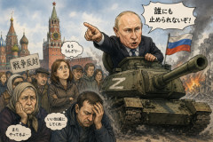 【悲報】ロシア人男性、まだまだ死にそう