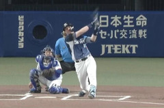 西武ネビン、怒りの逆転3ラン！