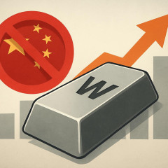 2～4月レアメタル対日輸出ゼロ 中国規制、代替で価格3倍 タングステン調達難   |  高市のせいで日本経済終わるわ