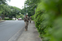 「近道はない。楽な道もない」在日米陸軍司令部に配属された兵士たちが持久力走！