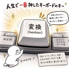 人生で一番押したキーボードのキー