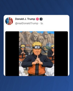 【朗報】トランプ大統領、「ナルト」になるｗｗｗｗ