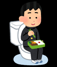 【これマジ？】10代男性「ぼっち飯をした事がない」