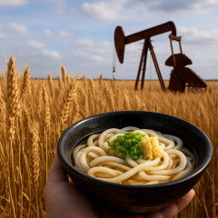 オーストラリア産小麦、石油高騰で収穫減へ 日本のうどんに影響必至   |  国産小麦だけで国内需要を賄えるようにしろよ  |  輸入量が一気に減りそうだな