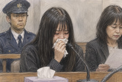【悲報】内田梨瑚被告、法廷で号泣…「全て梨瑚が奪った」母が反省ノート代読　法廷に鼻をかむ音が響く🤧