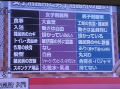 【悲報】女子刑務所と男子刑務所の差、限界突破！！