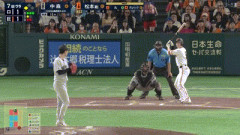 【巨人対ロッテ3回戦】巨人、７回裏２アウト三塁から松本剛のタイムリーで勝ち越し！！！！！！！！！！！！！！！！