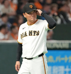 【巨人】橋上監督代行はトリックプレー失敗のダルベック判断責めず「なかなか機転きかなかった」