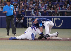 中日・堂上直倫一塁ランナーコーチ「完全に自分のミスです。細川は全然悪くない」