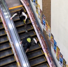 【動画】ドンキホーテ新世界店、店員vs万引き犯の熱い戦いが繰り広げられる
