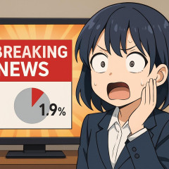 中革連、支持率１．９％   #緊急速報