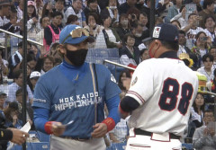 ハム新庄監督「ウチらはセリーグ倒すからヤクルトはパリーグやっつけてください」と池山監督に依頼