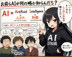 お前らAIが何の略か知らんだろ？