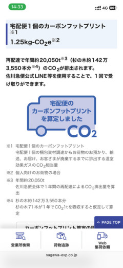 佐川急便、再配達にブチギレ「再配達のせいで年間杉の木約142万本分のCO2が排出されてるんだぞ！」  [6/8]