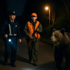 8日宇都宮市の全ての市立小中学校が臨時休校 夜中も相次ぐクマの目撃 警察や猟友会がパトロールで注意呼びかけ   #（・(ｪ)・）