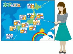 【画像】気象予報士さん、巨胸すぎるｗｗｗ