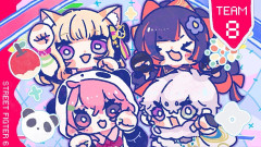 【カゲツ若干可哀そう:忍者ハーレムw】メンバーが面倒なクソガキ連発!V最チーム顔合わせで見せた爆笑「アキロゼ・蝶屋はなび・笹木咲・叢雲カゲツ」