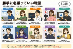 勝手に名乗っていい職業