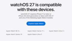 ｢Apple Watch Series 9｣も｢watchOS 27｣に対応 発表直後の対応機種リストになくて非対応と思われるも無事追加される