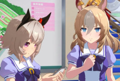 【ウマ娘】デュランダルとカレンチャンの勝負服交換