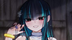 【FGO】雨に濡れた廃バス停とテノチティトランのイラスト
