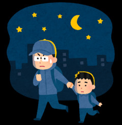 夜逃げ