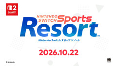 【速報】『Nintendo Switch Sports Resort』2026年10月22日発売！