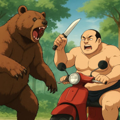 クマの襲撃は「力士がナイフ持って原付で走ってくる」ようなもの