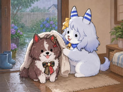 【ウマ娘】天衣無縫なお隣さんをお出迎えする忠犬ミラ公