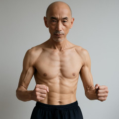 片岡鶴太郎、1日1食で体重45kg 最新ショットに反響「武道家みたい」「かっこいい通り越して美しい」   #芸能 |  こんな器用な人いる？