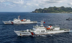 中国海警船が与那国島南方の日本EEZを航行し管轄権主張…境界画定交渉実施の日比に対抗！