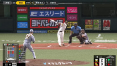 柳田悠岐、久々の一発！！第8号ソロホームラン