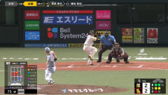 近藤健介のソロホームランで勝ち越し！！