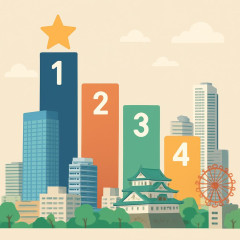 「住みたい街ランキング」大阪府・梅田駅が4連連続で1位に “住みたい自治体”も発表   #関西版