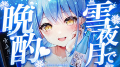 雪夜月で晩酌、しちゃう…？♡雪花ラミィの極上お酒トーク「金策おつかれ＆ファンサ！寂しいでしょ？ → 寂しいだろ？ → 寂しいって言えよ！」