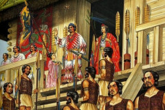 卑弥呼が中国の魏から貰ったとされる「三角縁神獣鏡」が発見される！