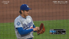 大谷翔平、５回まで１失点の好投で勝ち投手の権利！