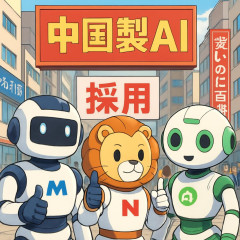 みずほ、野村、LION等がコスパに優れる中国製AI採用。日本に広がる中国AI、安いのに日本製より高性能