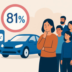 なぜ「81%」はEVを検討していないのか？ 販売増が続く9か月の熱狂、市場拡大と未検討層が共存する不思議   #車 |  EVのメリットって、何なの？  |  ちょいと言い間違えた